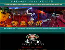 Tablet Screenshot of mike-efford-motion-design.com